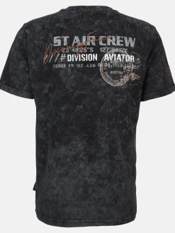 Herren Southern Territory Herren Henleyshirt mit Print