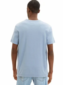 Herren Tom Tailor Herren Henleyshirt mit Struktur