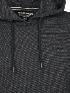 Herren Jim Spencer Herren Hoodie in melierter Optik