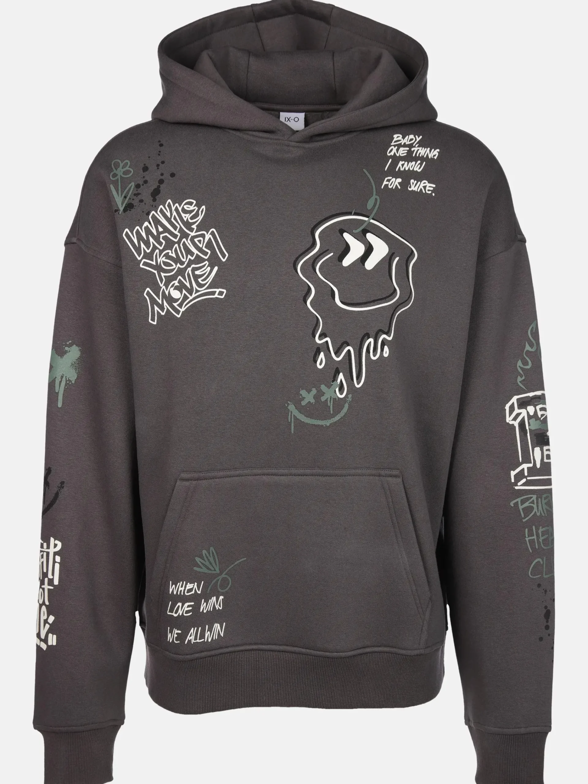 Herren IX-O Herren Hoodie mit coolem Print