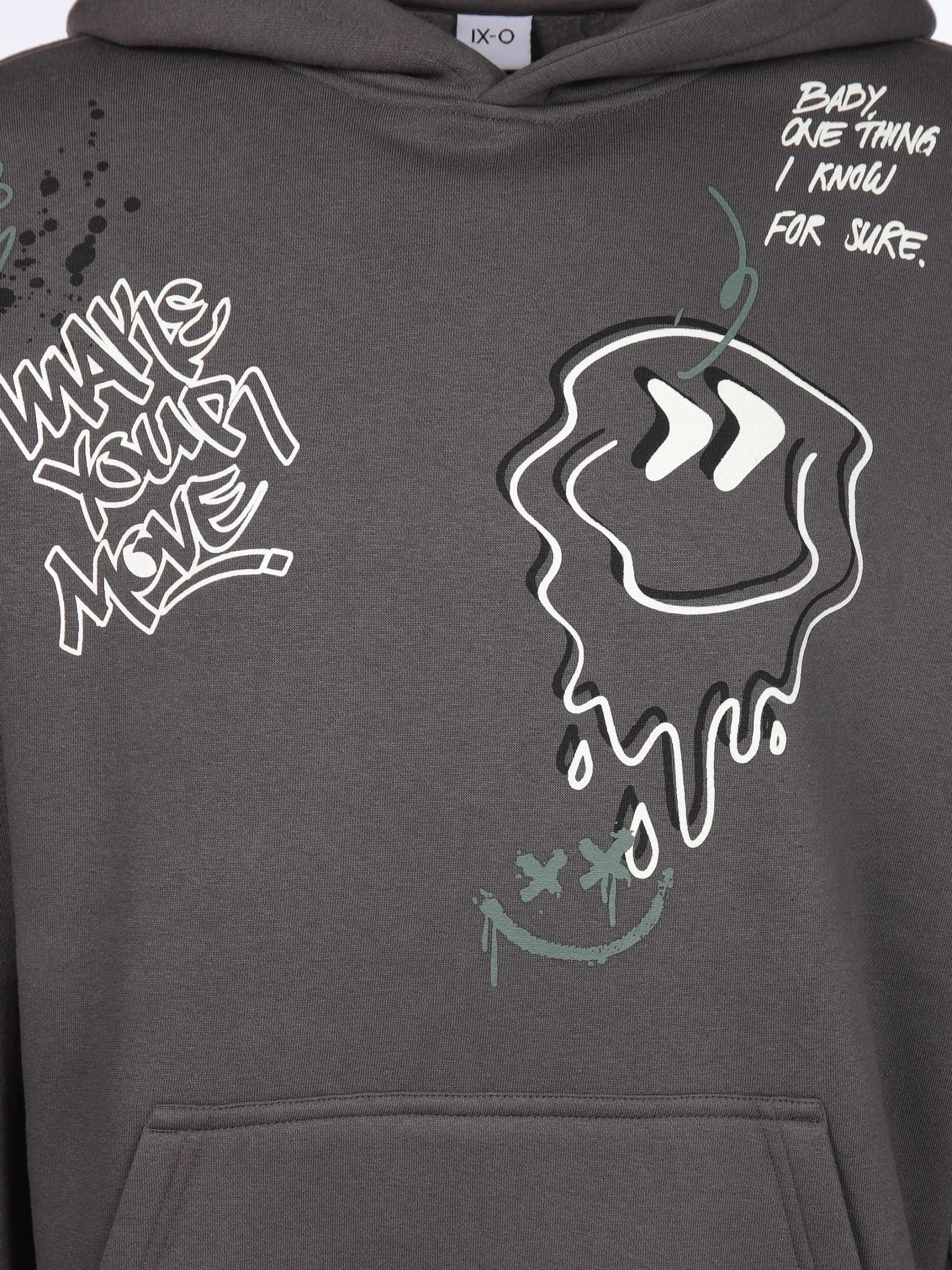 Herren IX-O Herren Hoodie mit coolem Print