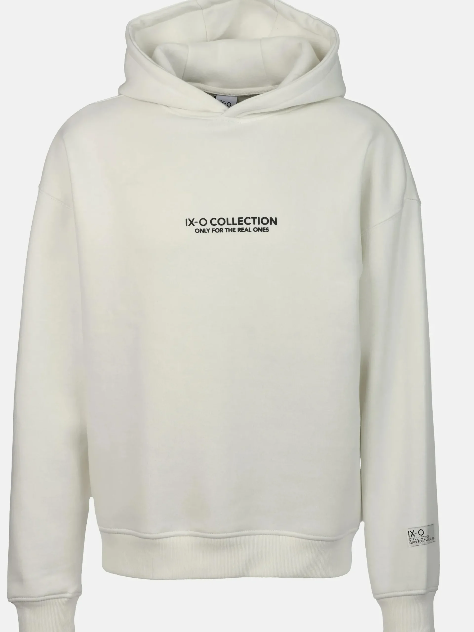 Herren IX-O Herren Hoodie mit kleinem Schriftprint