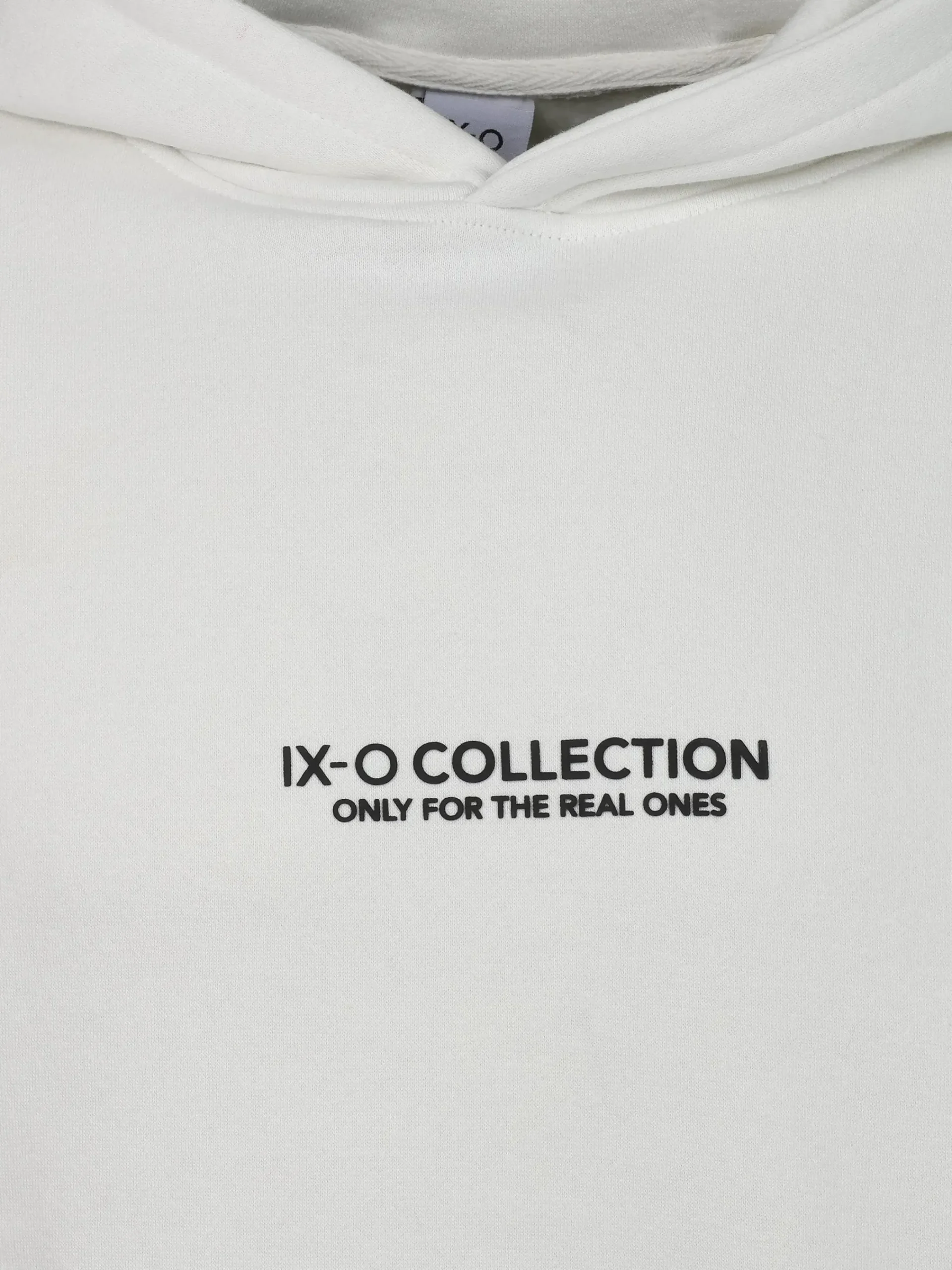 Herren IX-O Herren Hoodie mit kleinem Schriftprint