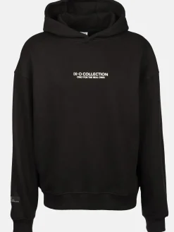 Herren IX-O Herren Hoodie mit kleinem Schriftprint