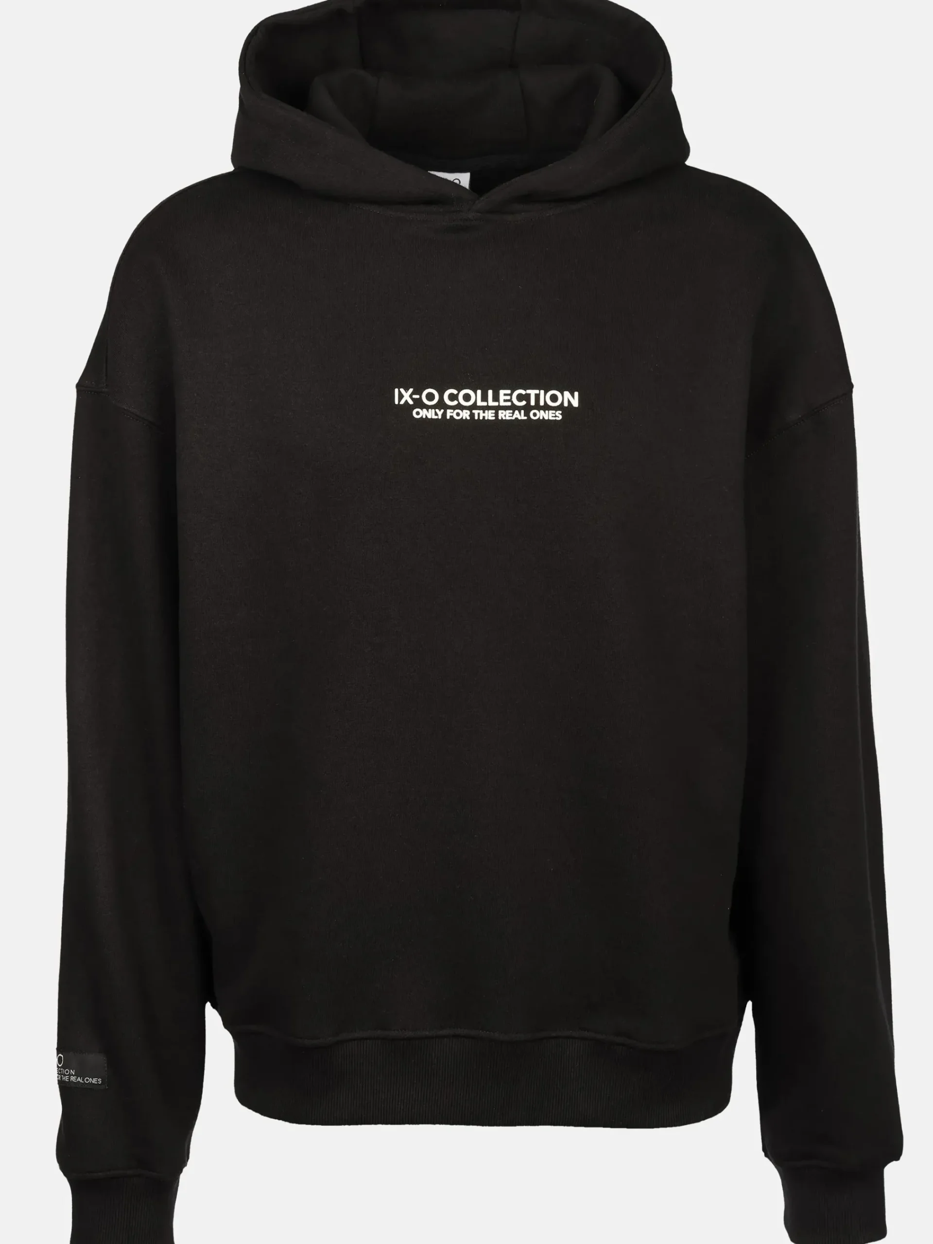Herren IX-O Herren Hoodie mit kleinem Schriftprint