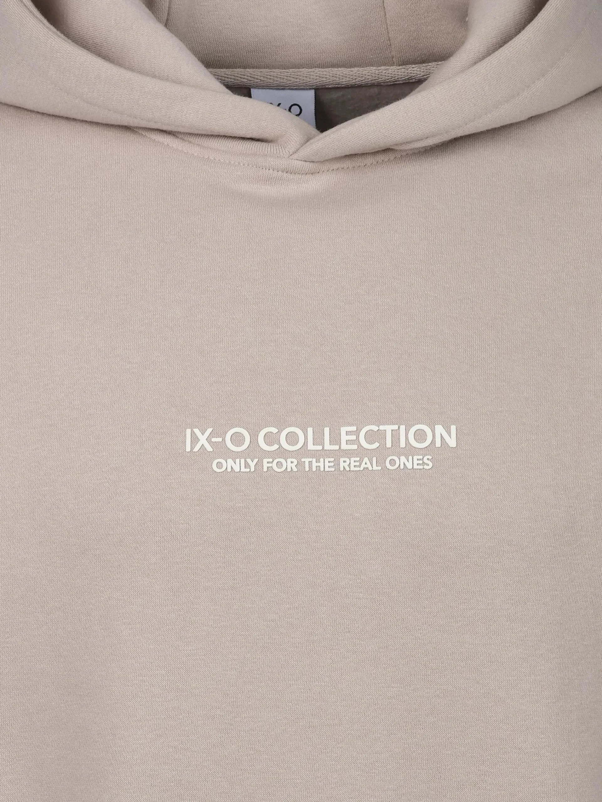 Herren IX-O Herren Hoodie mit kleinem Schriftprint