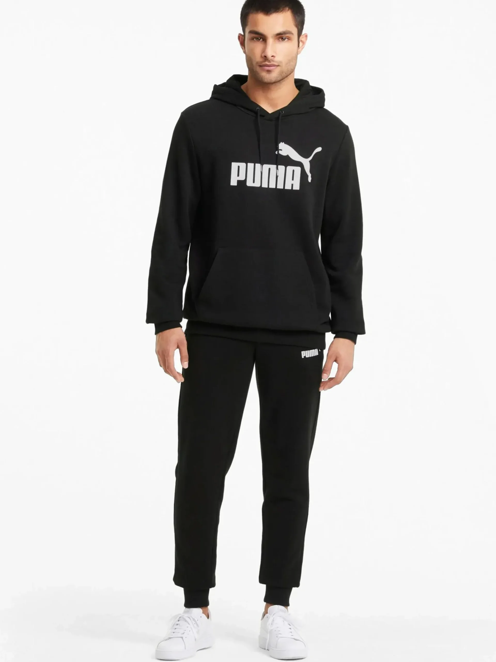 Herren Puma Herren Hoodie mit Logoprint