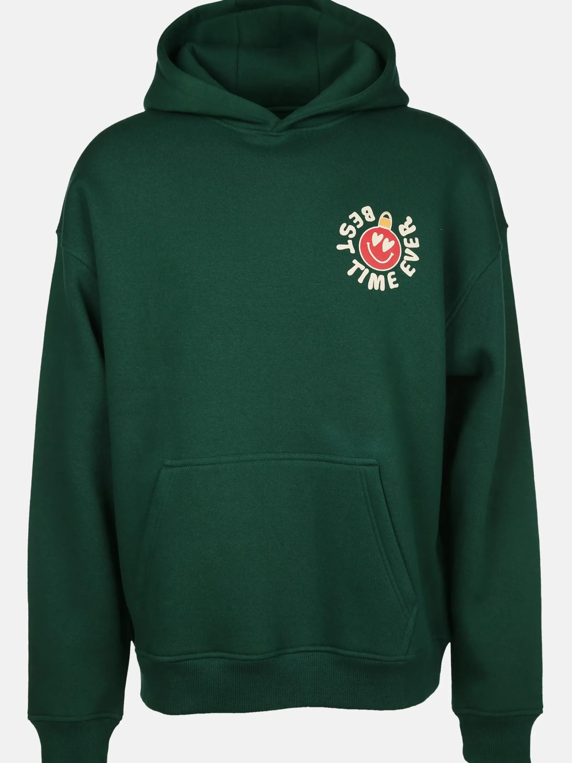 Herren Sublevel Herren Hoodie mit Weihnachtsmotiv