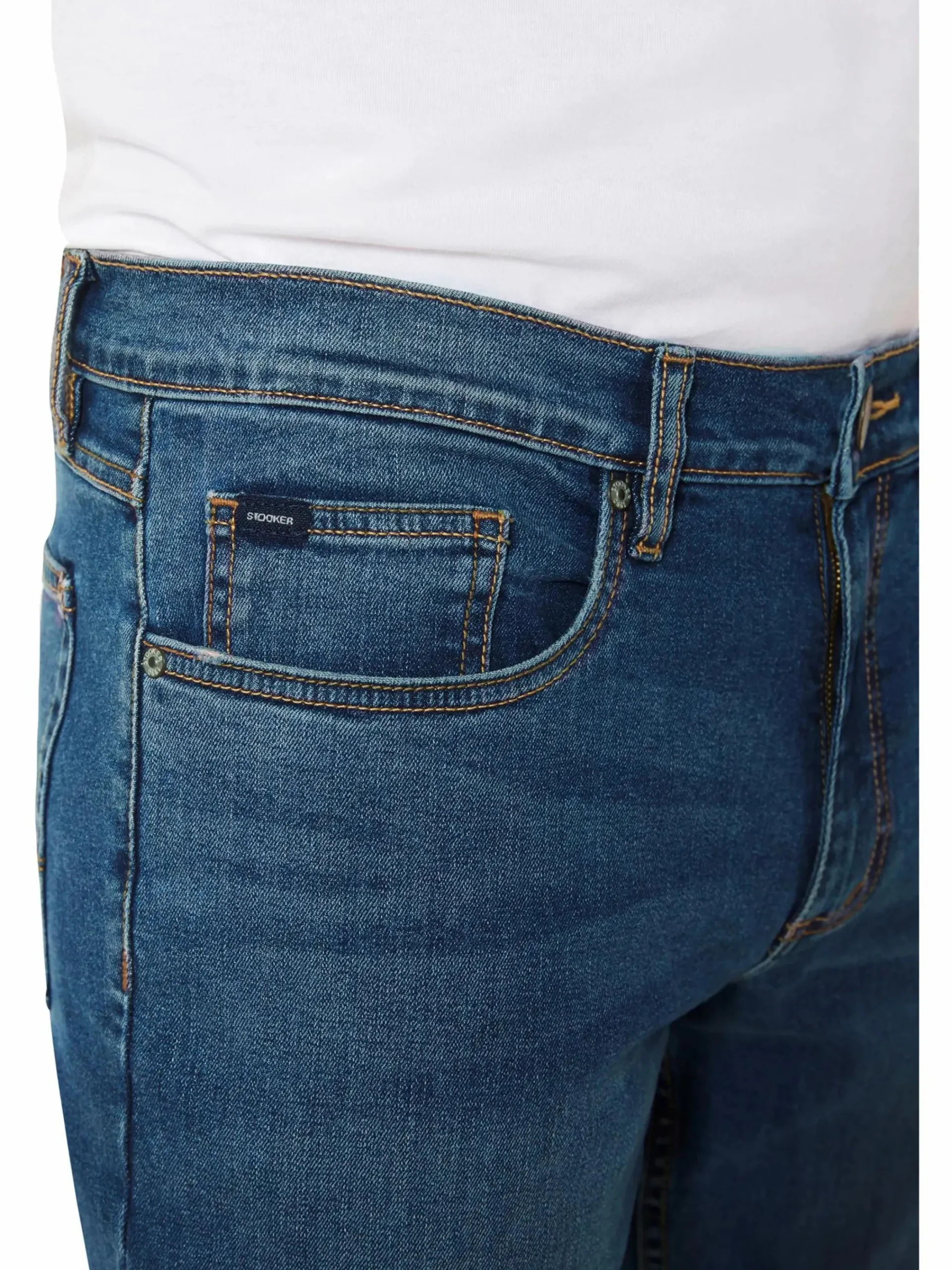 Herren Stooker HAKA Herren Jeans Straight Fit