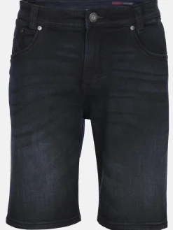 Herren Paddock's Herren Jeansbermuda in dunkler Waschung