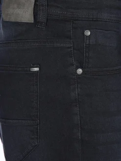 Herren Paddock's Herren Jeansbermuda in dunkler Waschung