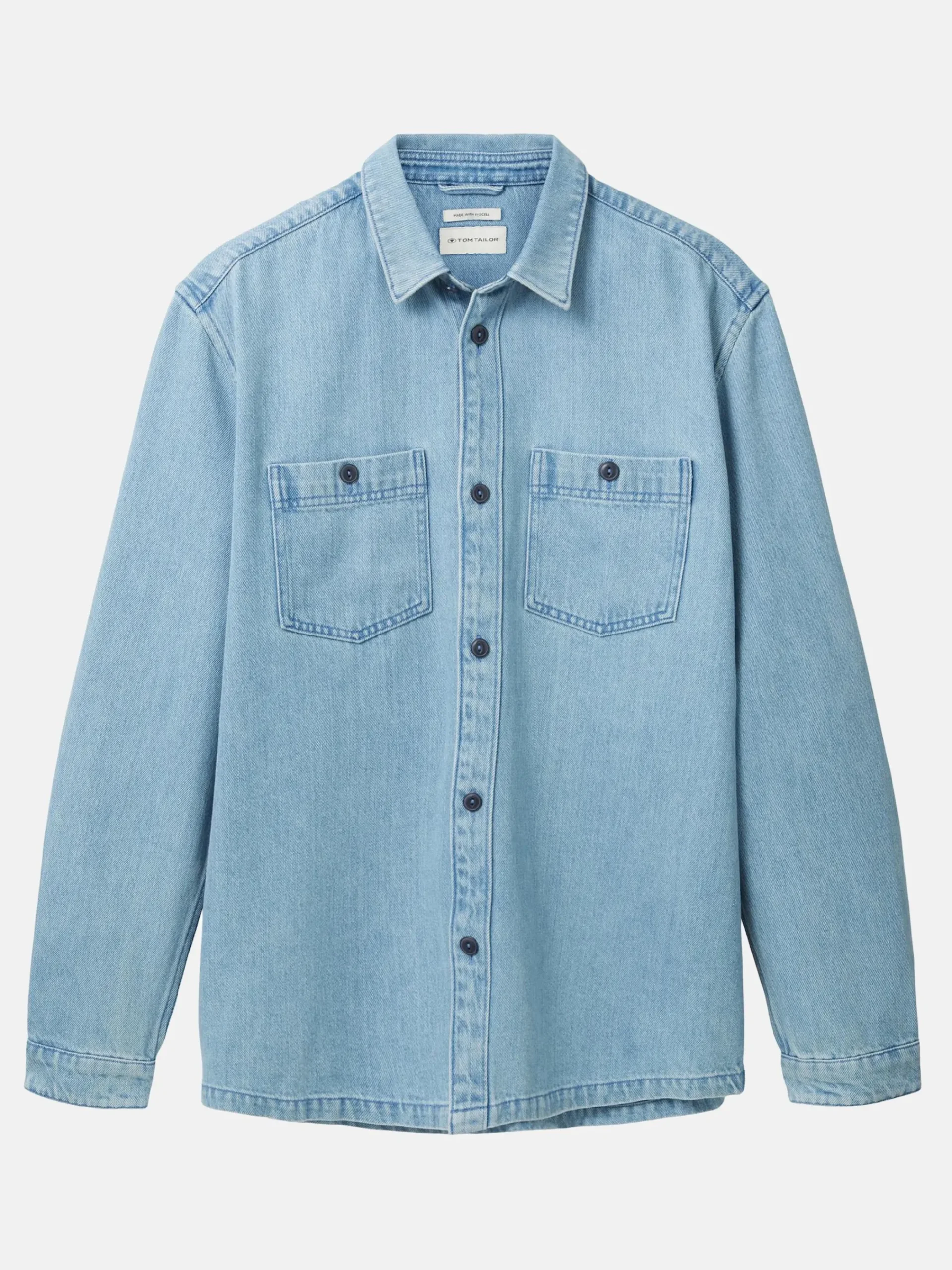 Herren Tom Tailor Herren Jeanshemd