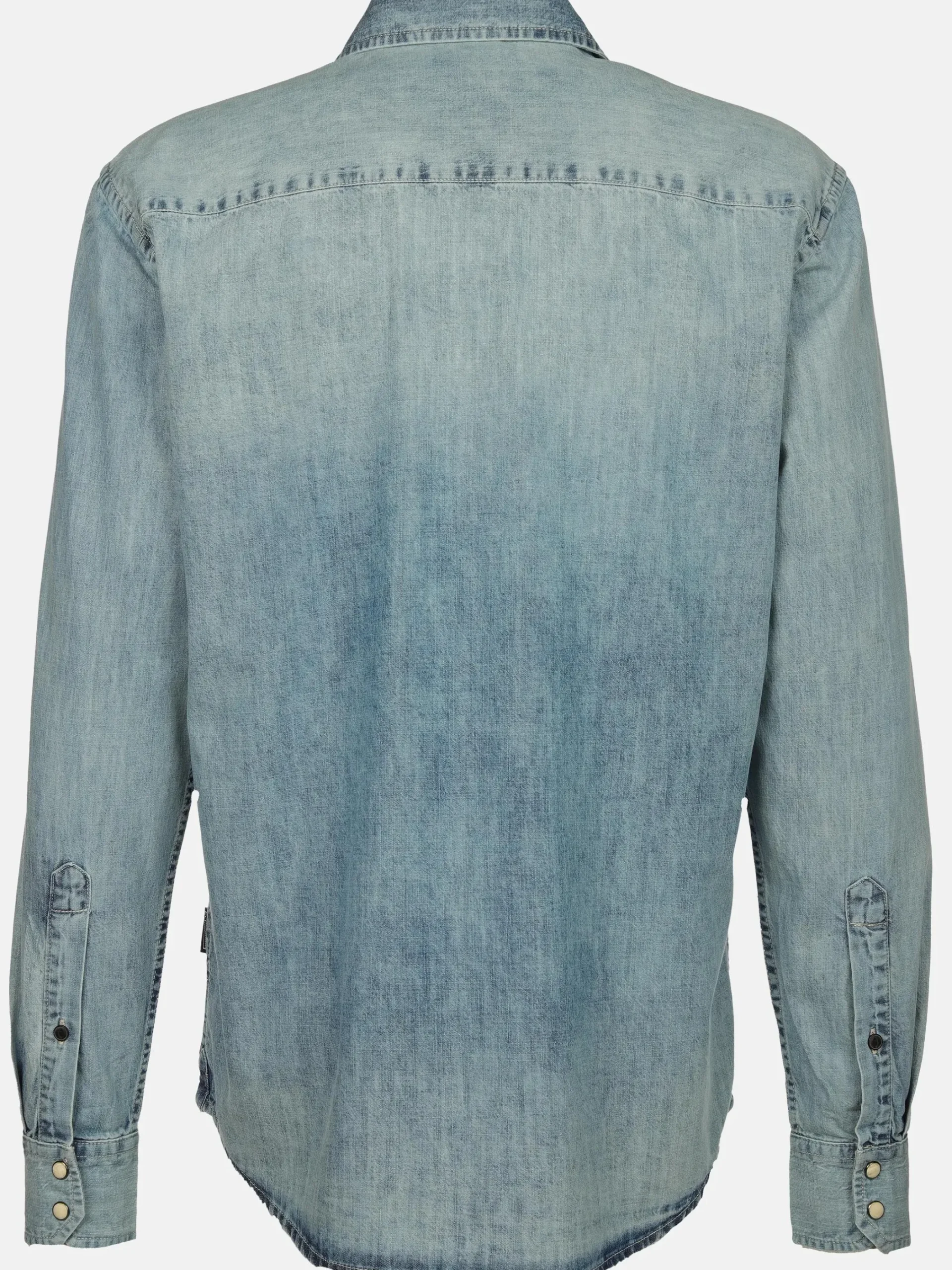 Herren Southern Territory Herren Jeanshemd mit Brusttaschen