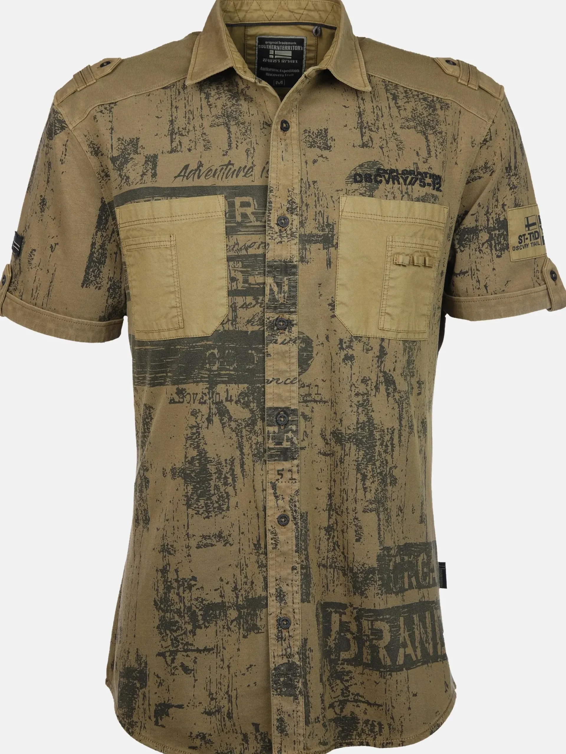 Herren Southern Territory Herren Jerseyhemd mit Alloverprint