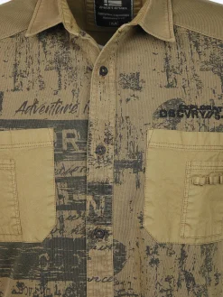 Herren Southern Territory Herren Jerseyhemd mit Alloverprint