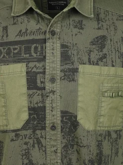 Herren Southern Territory Herren Jerseyhemd mit Alloverprint