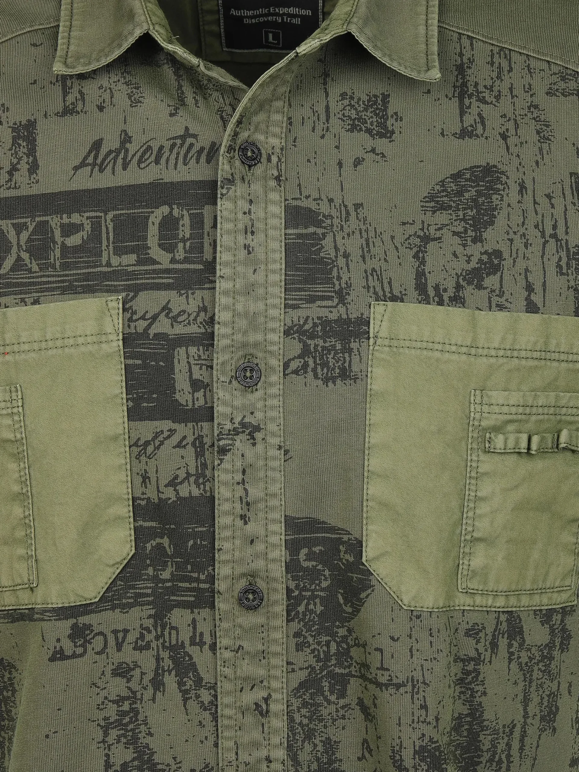 Herren Southern Territory Herren Jerseyhemd mit Alloverprint