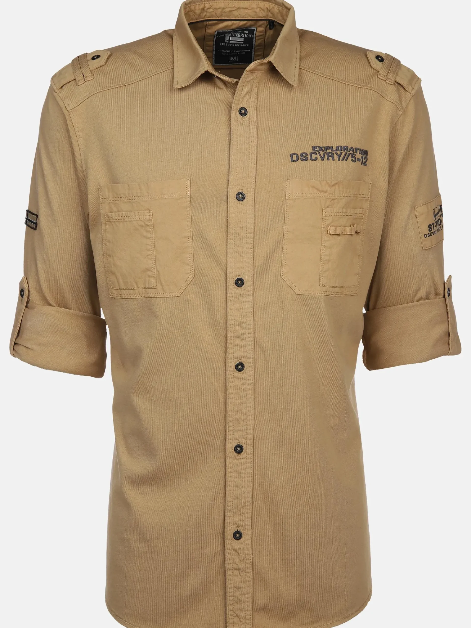 Herren Southern Territory Herren Jerseyhemd mit diversen Taschen