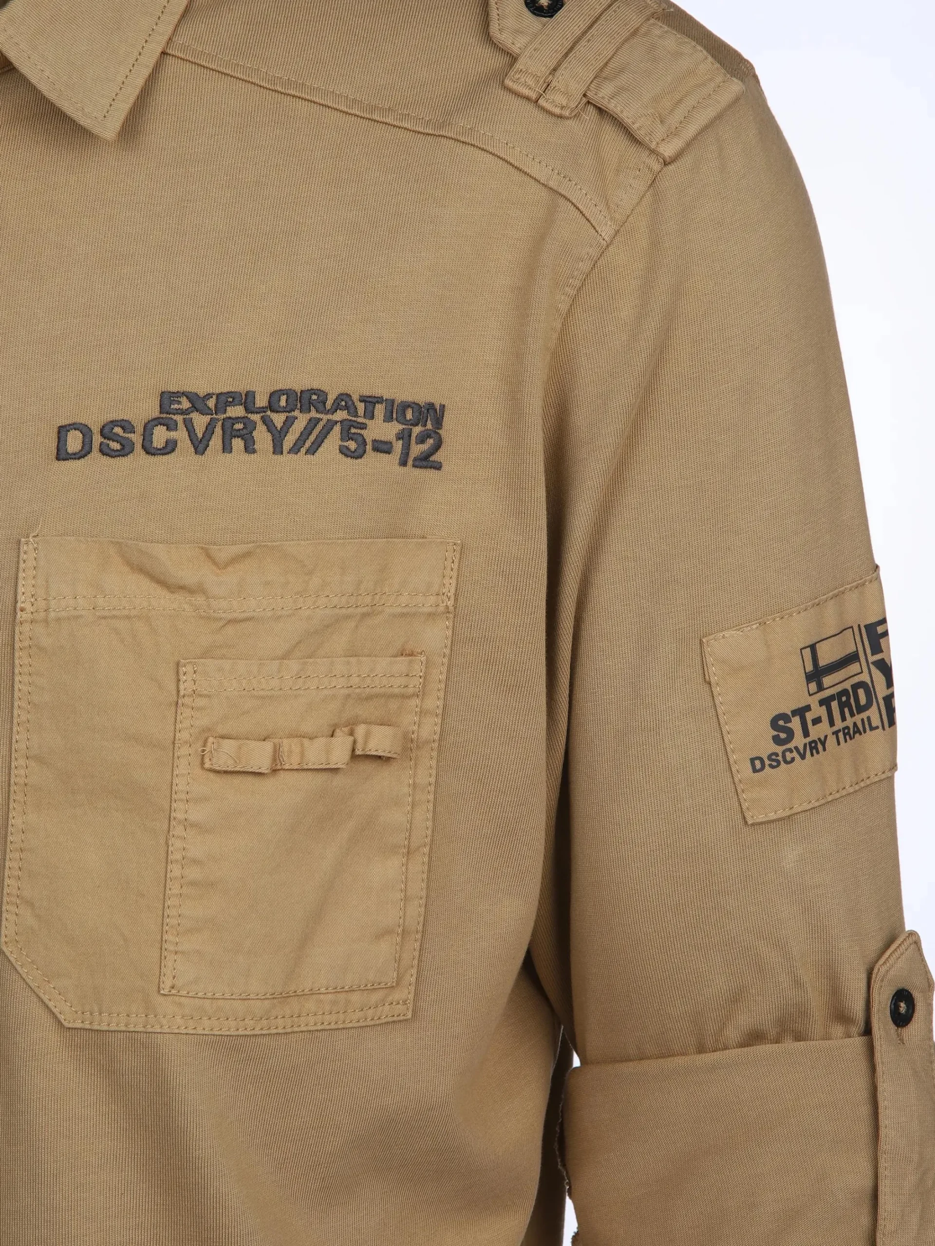 Herren Southern Territory Herren Jerseyhemd mit diversen Taschen