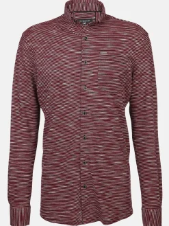 Herren Jim Spencer Herren Jerseyhemd mit kleinem Flachkragen