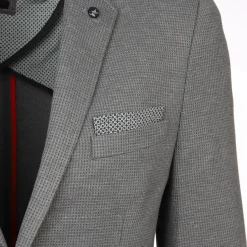 Herren Jim Spencer Herren Jerseysakko in Waffeloptik