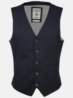 Herren Jim Spencer Herren Jerseyweste in Waffelstruktur