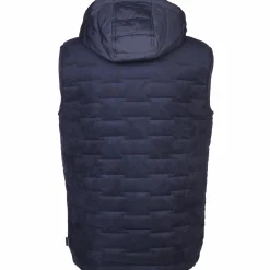 Herren Jim Spencer Herren Kapuzenweste aus Velour