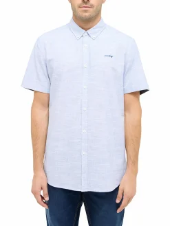 Herren Mustang Herren Kurzarmhemd