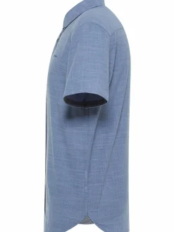 Herren Mustang Herren Kurzarmhemd