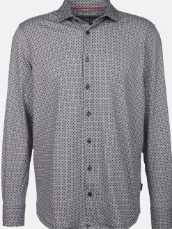 Herren Jim Spencer Herren Langarm Jerseyhemd