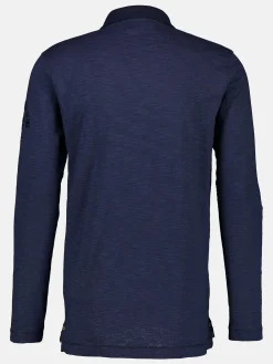 Herren Lerros Herren langarm Polohemd