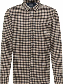 Herren Mustang Herren Langarmhemd