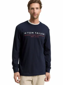 Herren Tom Tailor Herren Langarmshirt