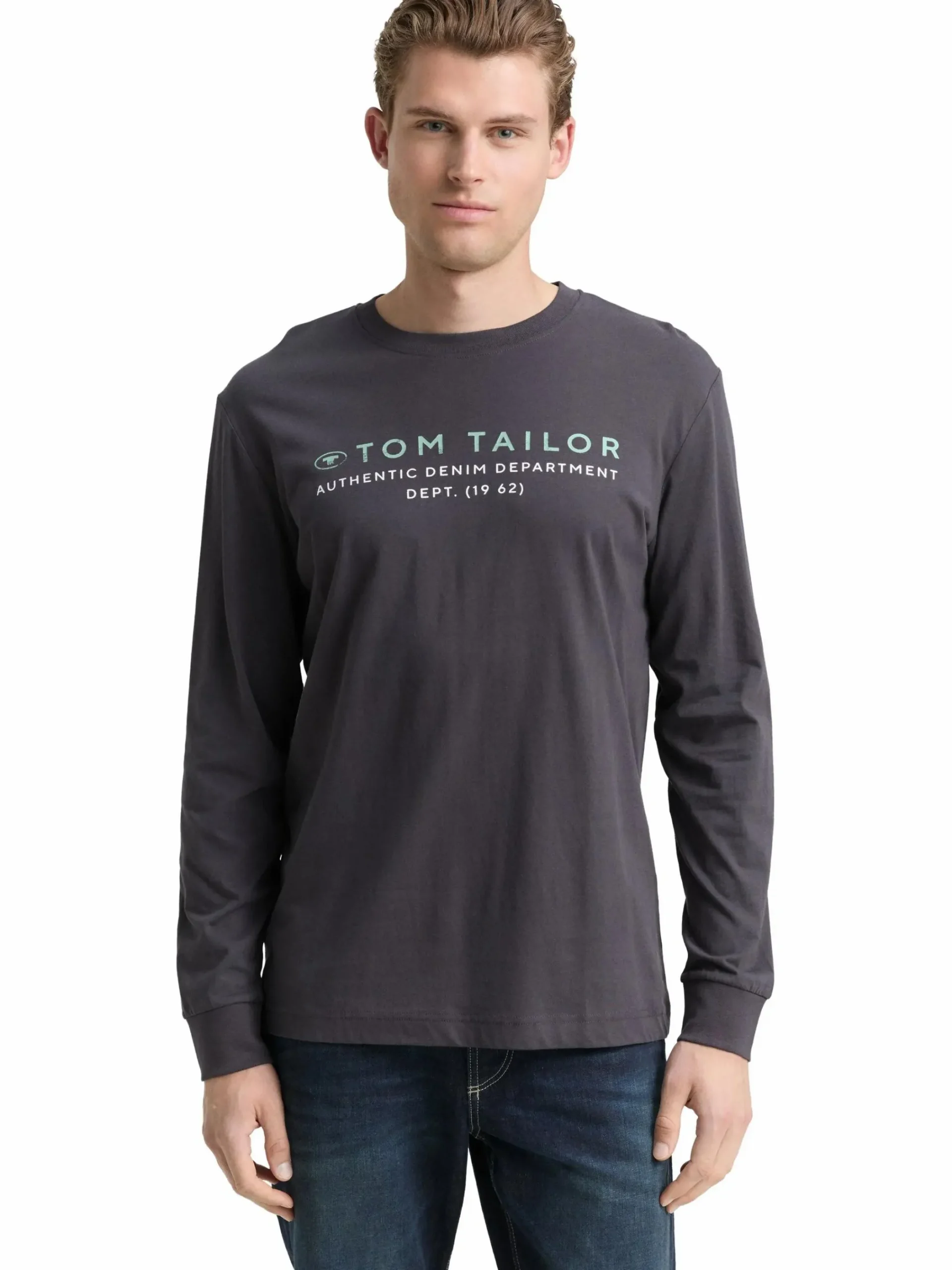 Herren Tom Tailor Herren Langarmshirt