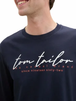 Herren Tom Tailor Herren Langarm-Shirt