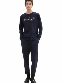 Herren Tom Tailor Herren Langarm-Shirt