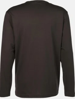 Herren Tom Tailor Herren Langarmshirt mit Frontprint