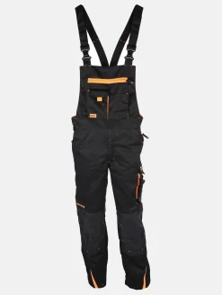 Herren Worker Herren Latz-Arbeitshose mit Neondetails