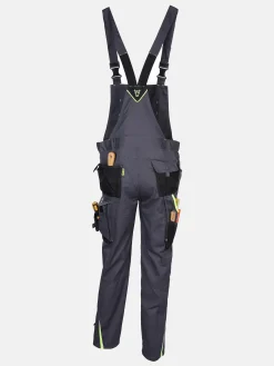 Herren Worker Herren Latz-Arbeitshose mit Neondetails