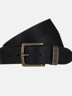 Herren Mustang Herren Ledergürtel 40mm