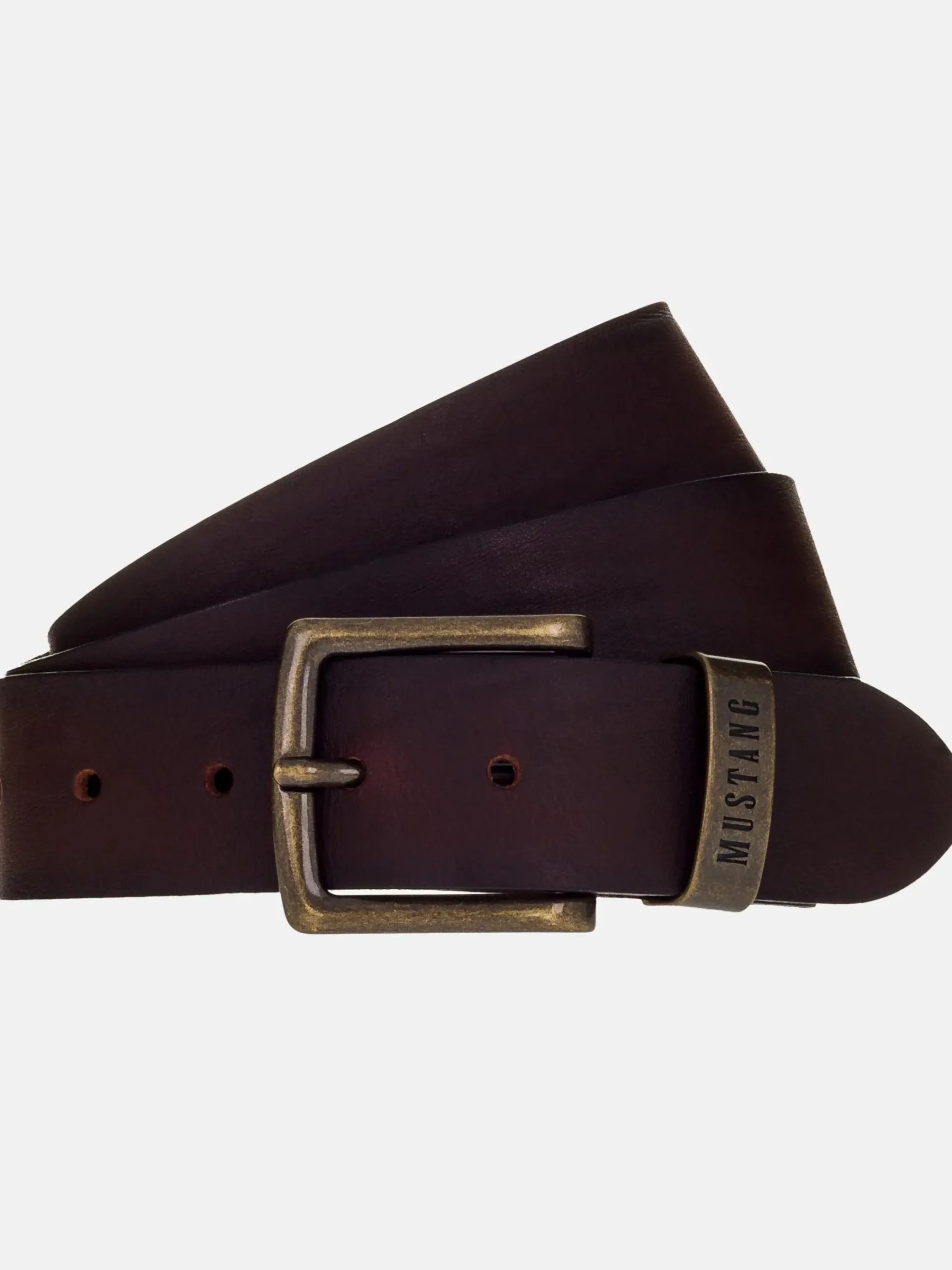 Herren Mustang Herren Ledergürtel 40mm