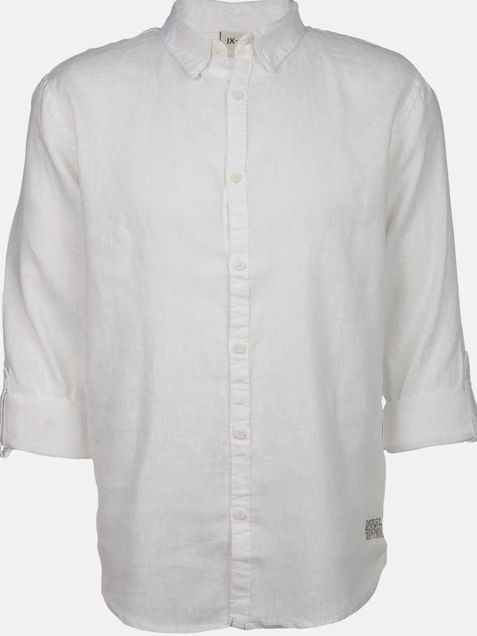 Herren IX-O Herren Leinenhemd