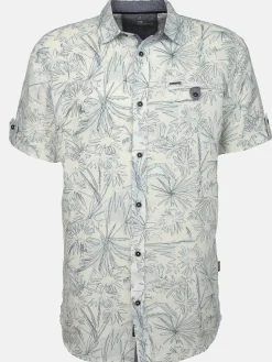 Herren Jim Spencer Herren Leinenhemd mit Brusttasche