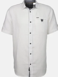 Herren Jim Spencer Herren Leinenhemd mit Brusttasche