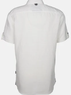 Herren Jim Spencer Herren Leinenhemd mit Brusttasche