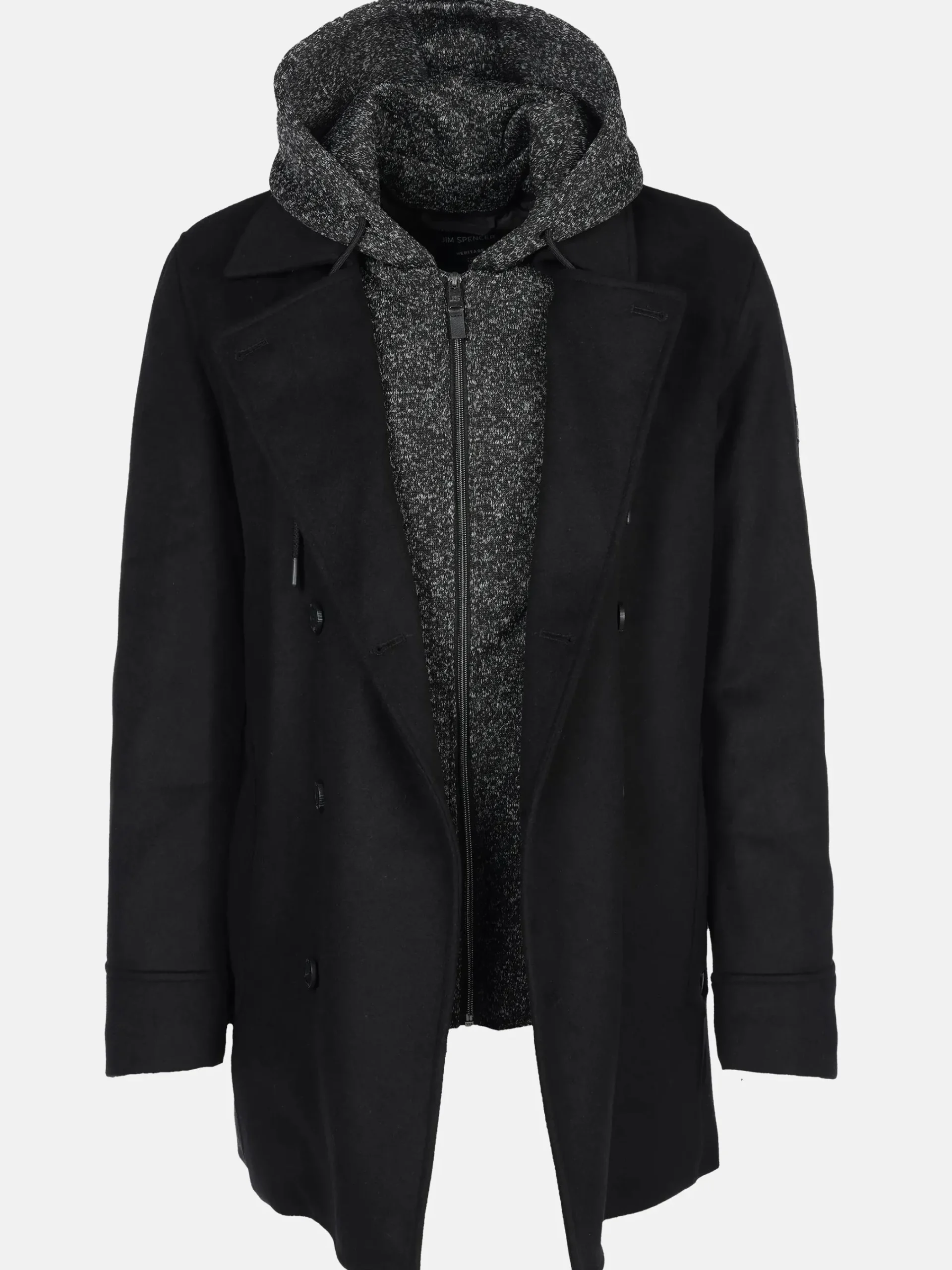 Herren Jim Spencer Herren Mantel im 2in1 Look