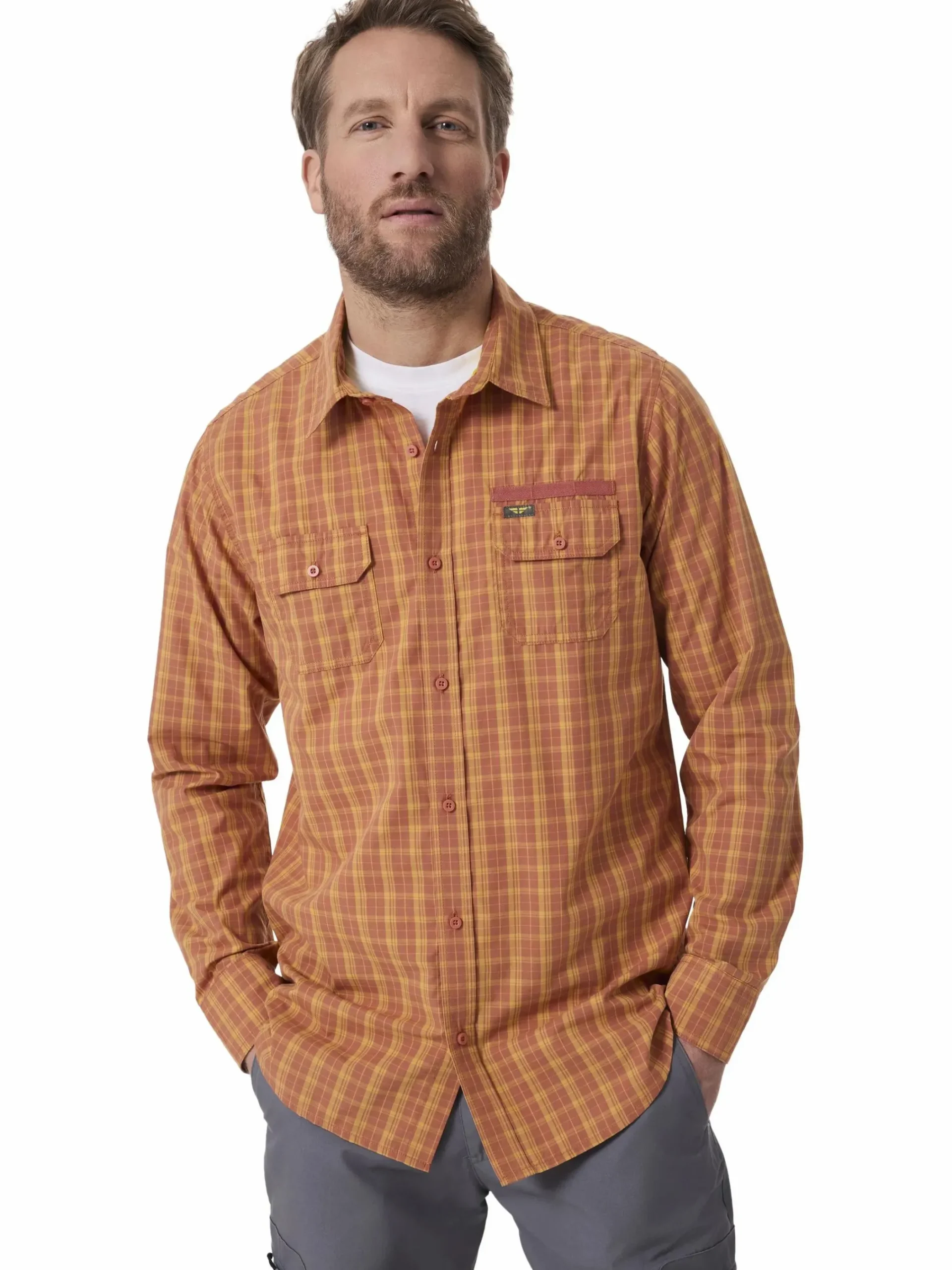 Herren HERO by John Medoox Herren Outdoor Hemd