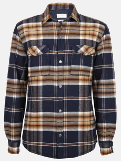 Herren Tom Tailor Herren Overshirt-Jacke im Karodessin