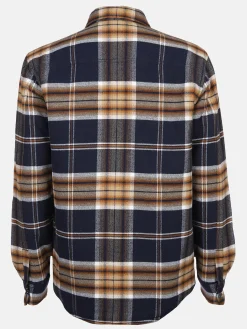 Herren Tom Tailor Herren Overshirt-Jacke im Karodessin