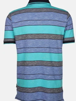 Herren Jim Spencer Herren Poloshirt im Streifenlook